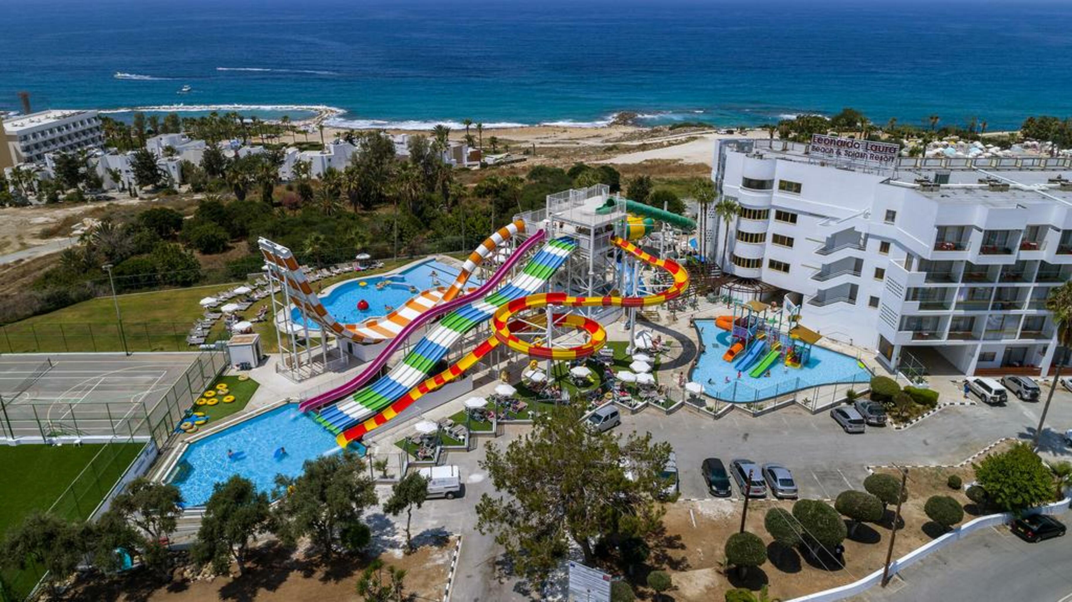 Leonardo Laura Beach & Splash Resort Klorakas Buitenkant foto